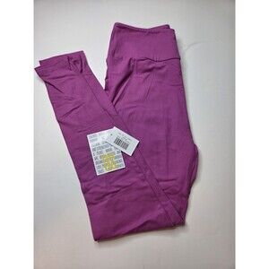 LuLaRoe OS One Size 2-10 Leggings FUCHSIA PINK RASPBERRY Solid Buttery Soft